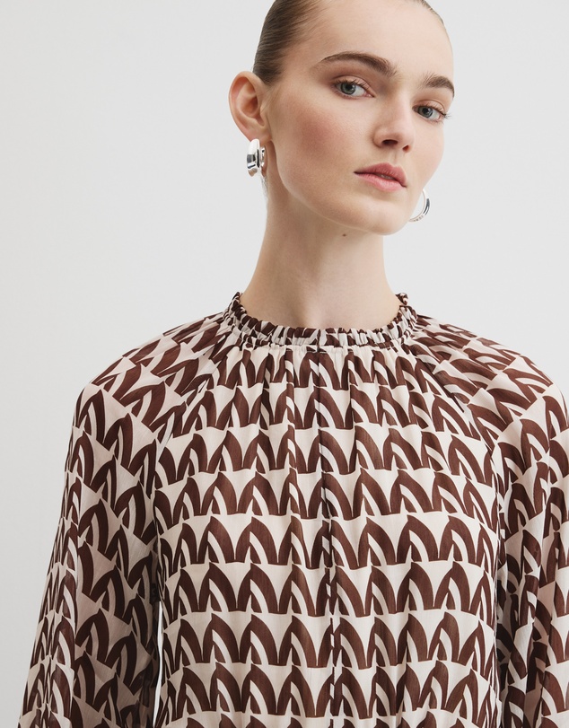 Country Road - Print Drop Waist Mini