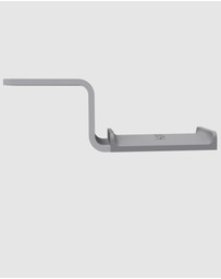 iWorld - Kanto HHW Universal Under Desk Headphone Hook, White