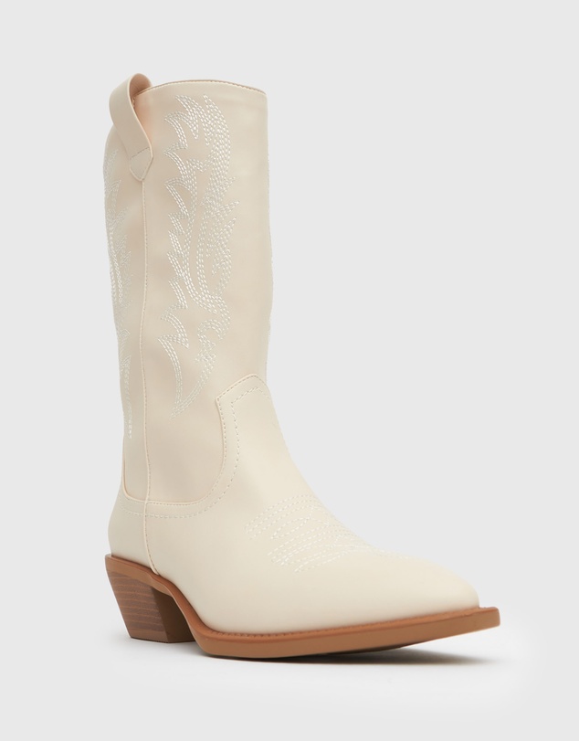 Betts - Festival Western Calf Boots