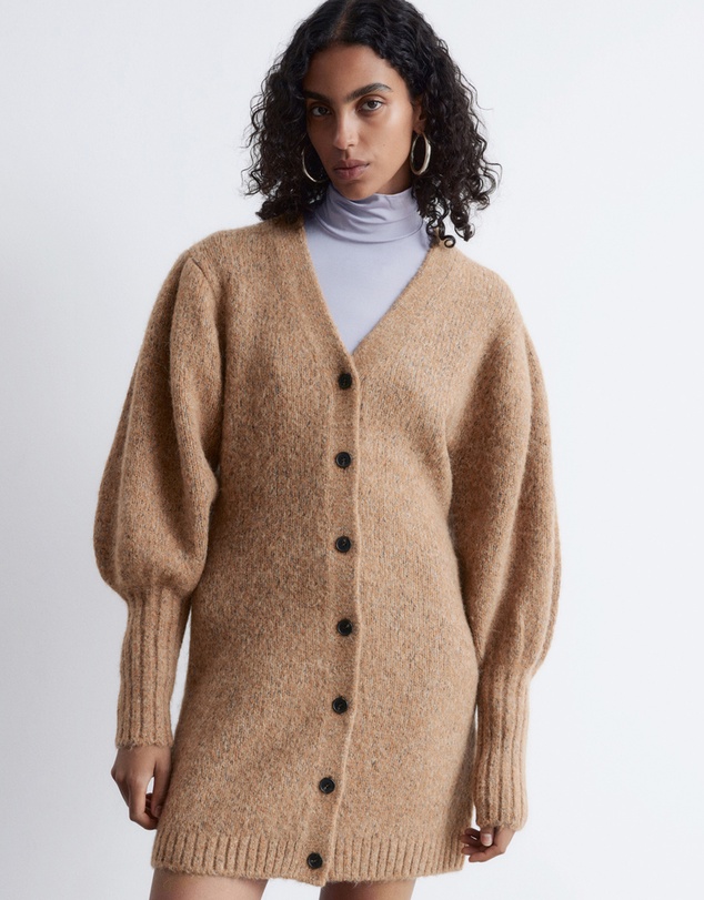 & Other Stories - Alpaca-Blend Mini Dress