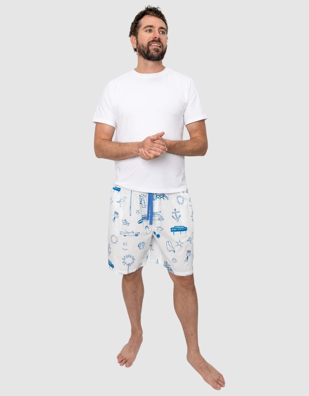 Sant And Abel - Men's Nathan Turner Malibu Sleep Shorts