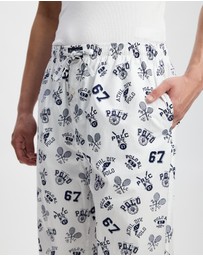Polo Ralph Lauren - Signature Pony Cotton Pyjama Pants - ICONIC EXCLUSIVE