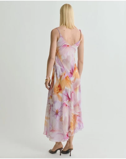 M.N.G - Paula Floral Ruffled Dress