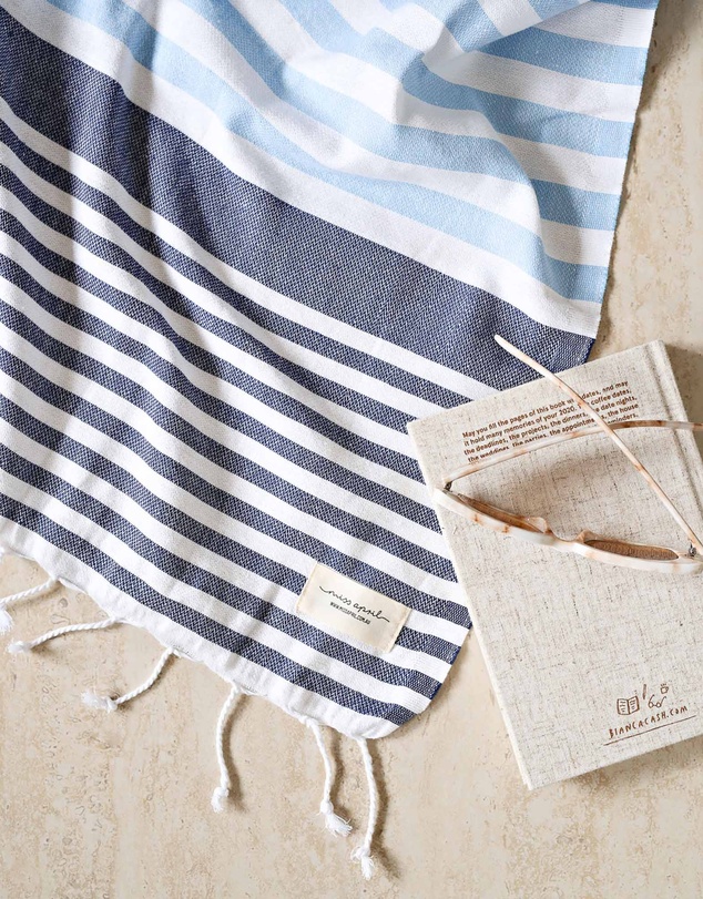 Miss April - Flamenco Turkish Beach Towel