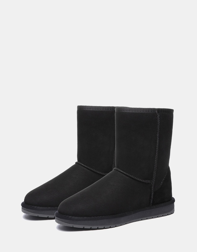 EVERAU - Australian Shepherd Ugg Short Classic Sheepskin Upper UGG Boots