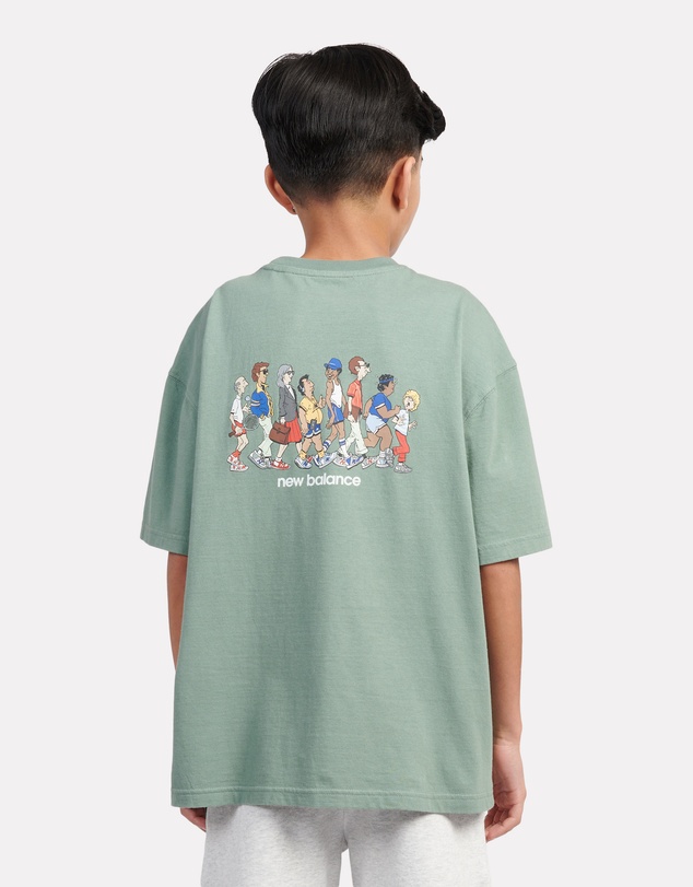 New Balance - Back Graphic Queue Tee