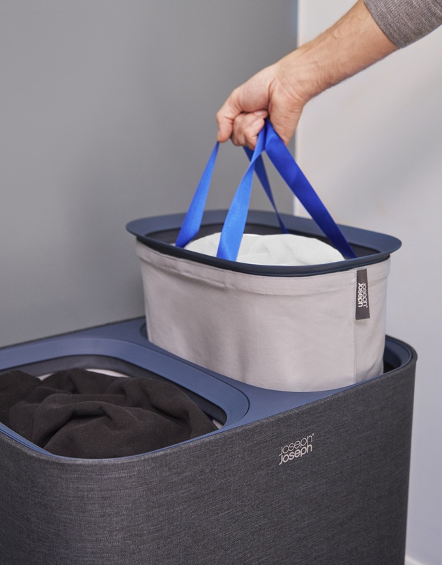 Joseph Joseph - Tota 90L Laundry Separation Basket (Black)