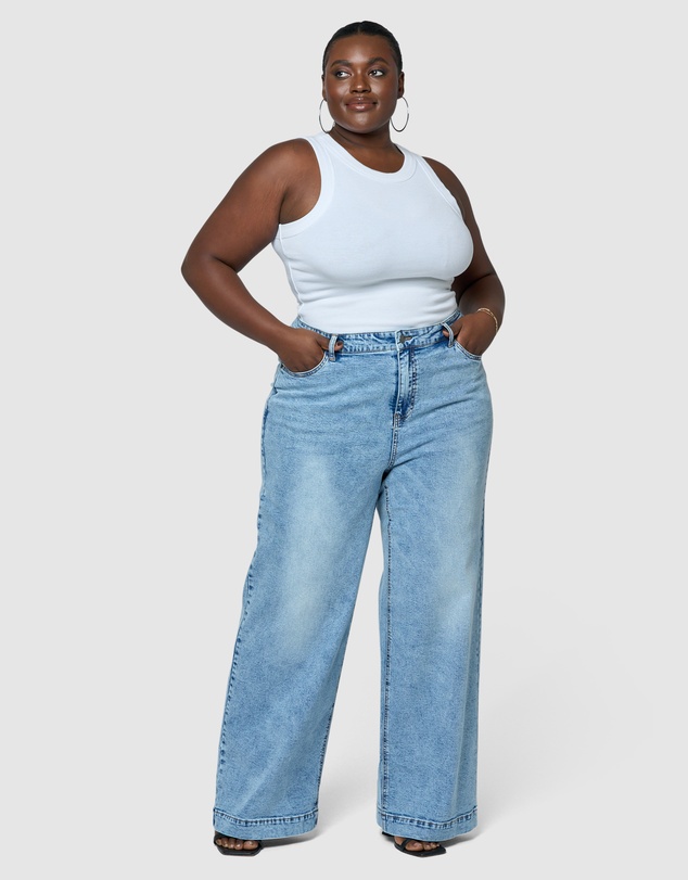 Indigo Tonic - Sully Wide Leg Jean