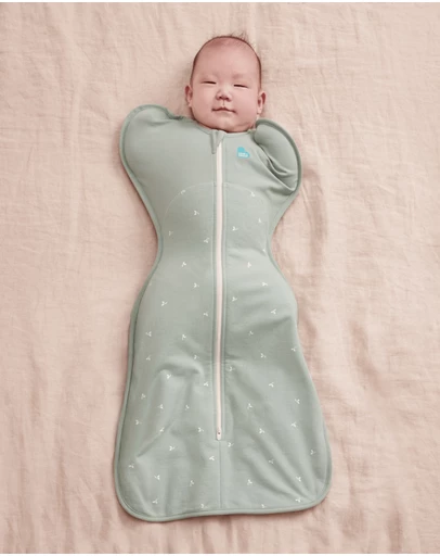 Love to Dream - Swaddle Up™ Original 1.5 TOG Stretch Cotton Fleece Twigs Olive