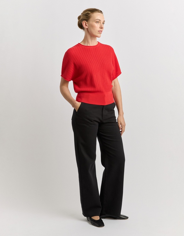 Toorallie - Pointelle Knit Dolman
