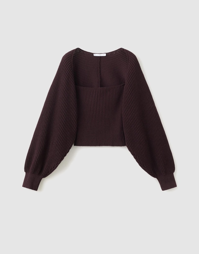 M.N.G - Ciruela Cardigan