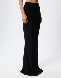Norma Kamali - Obie Long Skirt