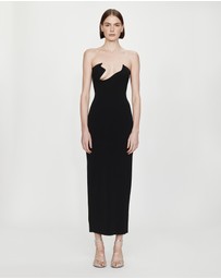 Christopher Esber - Odessa Arced Column Knit Dress