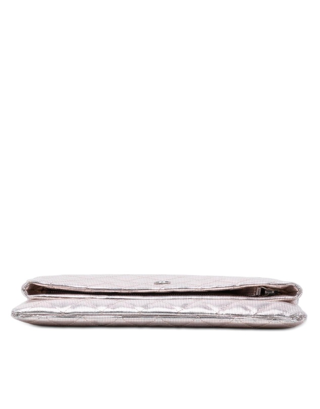 Pre-Loved by Azura Reborn - Pre-Loved Quilted Calfskin Pixel Effect Beauty Foldover Clutch