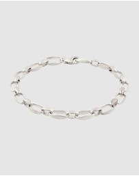 Kuzzoi - ICONIC EXCLUSIVE - Bracelet Male Link Chain 925 Sterling Silver