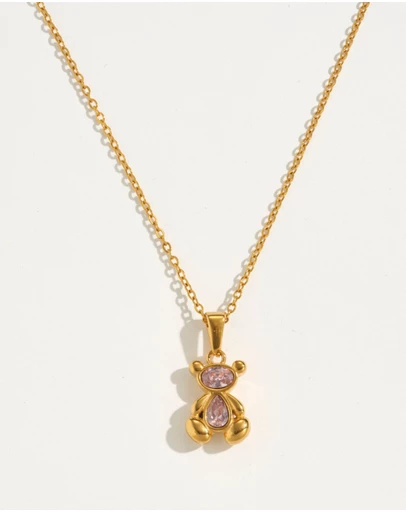 Reliquia Jewellery - Bear Charm Necklace