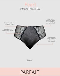Parfait - Pearl French Cut High Waist Brief