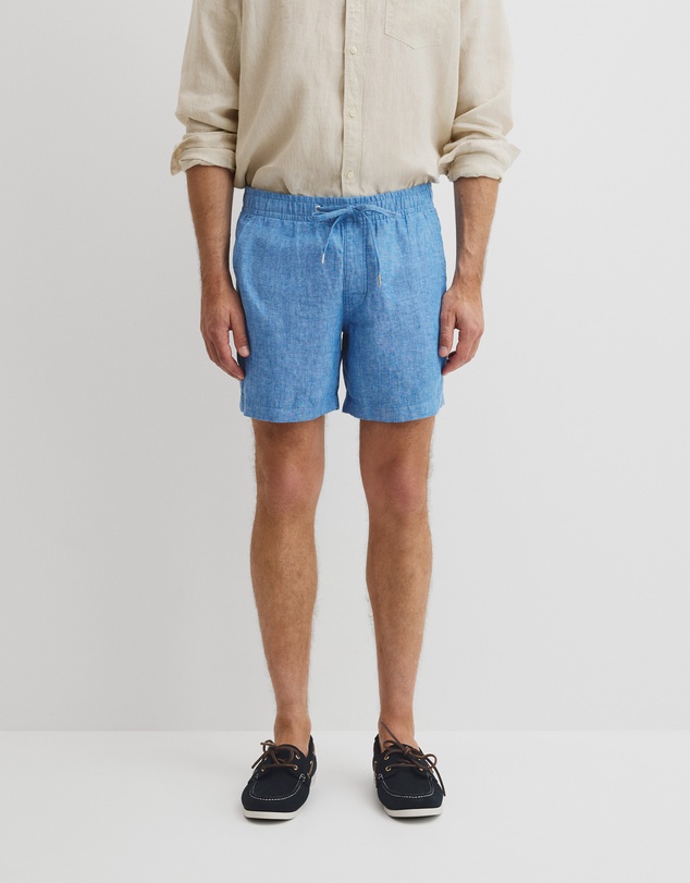 Country Road - Organically Grown Linen Drawcord Short