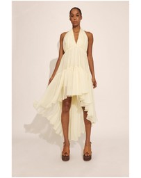 Bardot - Leona High Low Ruffle Dress