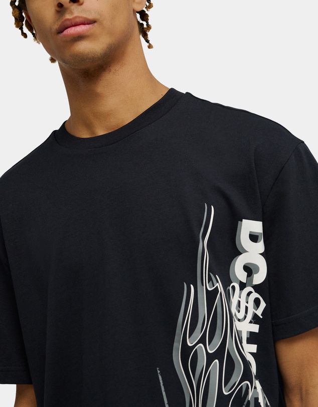 DC Shoes - Mens DC Side Flame T-Shirt