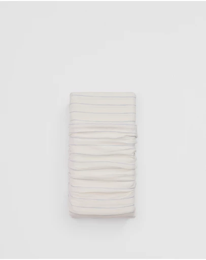Country Road - Skye Linen Queen Flat Sheet