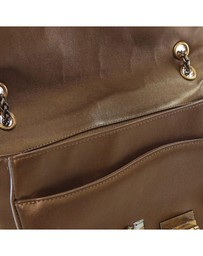 Pre-Loved by Azura Reborn - Pre-Loved Paris Byzance Gripoix Bijoux Reissue 2.55 Calfskin Single Flap 225