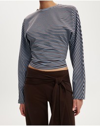 Cotton On - Blair Batwing LS Top