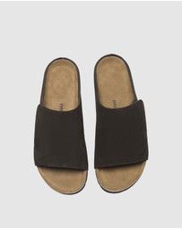 EVERAU - EverAU Ugg Justice Cow Suede Upper Sandals