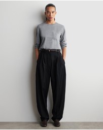 COS - Cotton Long-Sleeved T-Shirt