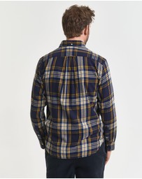 Gant - Regular Fit Windblown Flannel Check Shirt