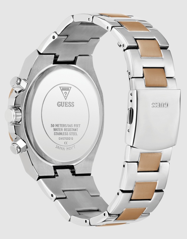 GUESS - GUESS Mens 2-Tone Multifunction Watch