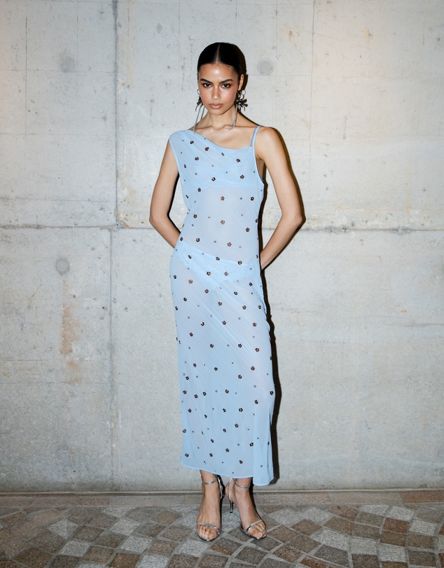 Lover - Amelie Sequin Maxi Dress
