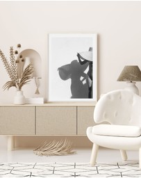Olive et Oriel - Summer Silhouettes by Mario Stefanelli Art Print