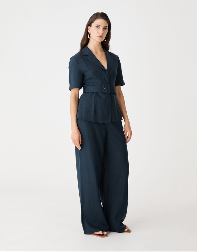 Forcast - Phoebe Linen Lyocell Blazer