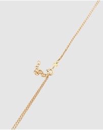 Elli Jewelry - Necklace Choker Layer Kauri Shell Coin 925 Silver Gold Plated