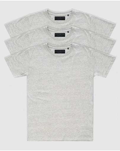 Xander - 3-Pack Blanc Tee - Youth