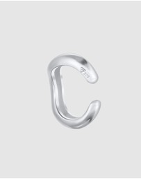 Elli Jewelry - Earrings Single Earcuff 925 Sterling Silver