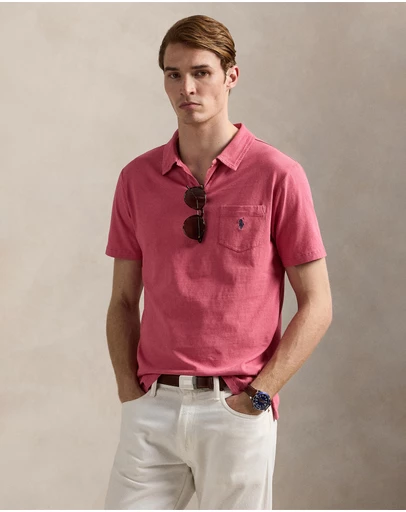 Polo Ralph Lauren - Standard Fit Cotton-Linen Polo Shirt