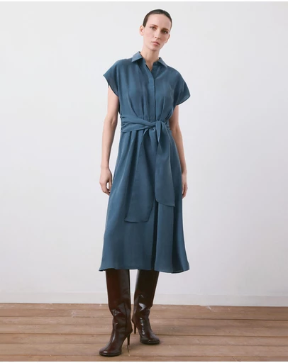 M.N.G - Belt Shirt Dress