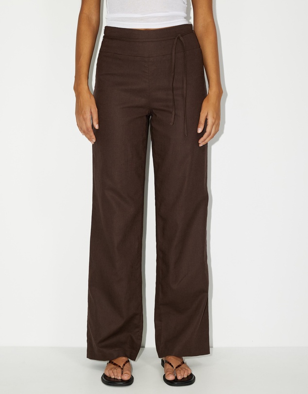Dazie - Salty Air Linen Blend Pants