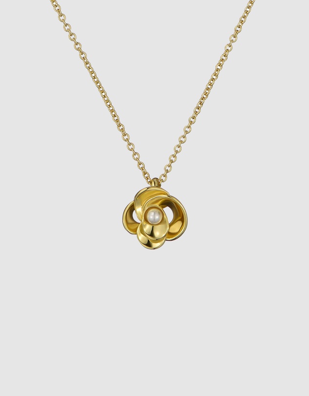 Ted Baker - Flora Pearl Flower Pendant Necklace