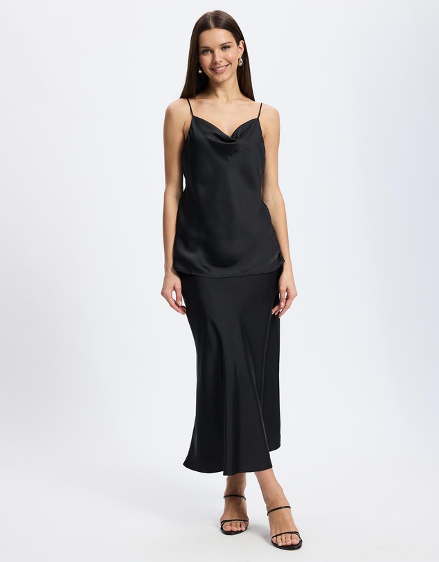 Mossée - Ayla Long Silk Skirt