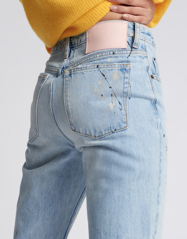 ONE TEASPOON - Fleetwood Artiste Charlie Slim High Waist Flared Jeans