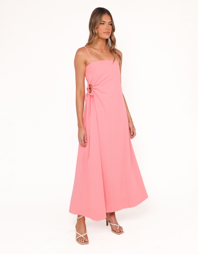 Petal & Pup - Corina Midi Dress - Watermelon