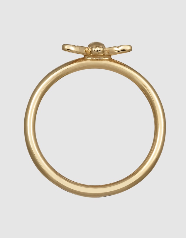 Elli Jewelry - Ring Bee 925 Sterling Silver Gold-Plated