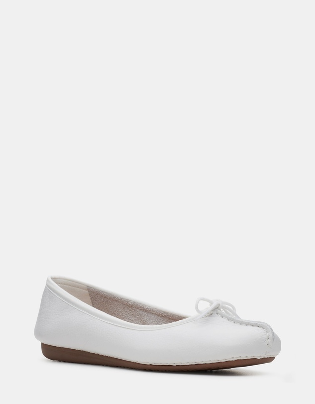 Clarks - Freckle Ice White