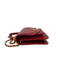 Pre-Loved by Azura Reborn - Pre-Loved Mini Quilted Calfskin and Caviar Chain Handle Flap