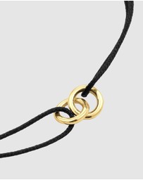 Elli Jewelry - Bracelet Unity Circle 925 Sterling Silver Gold-Plated