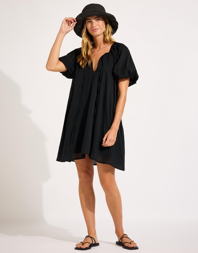 Seafolly - Packable Raffia Bucket Hat