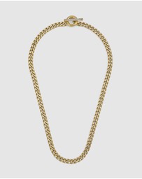 Fossil - Carlie T-Bar Gold Necklace